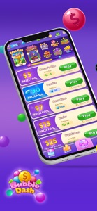 Bubble Dash - Win Real Cash screenshot #1 for iPhone