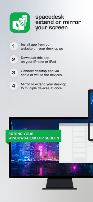 spacedesk display screen cast su App Store