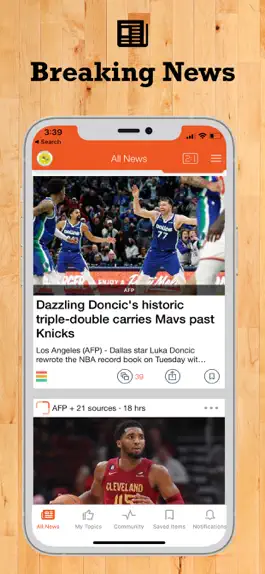 Game screenshot Basketball News & Scores hack
