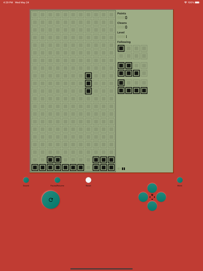 Falling Block Puzzle Retro