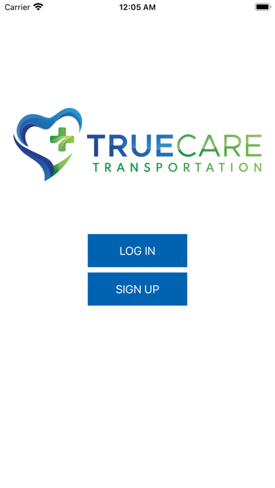 TrueCare Transportation Screenshot