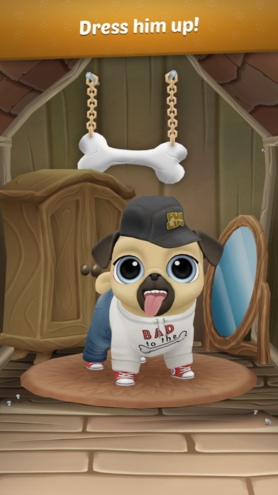 My Virtual Pet Dog: Pug Louie Screenshot