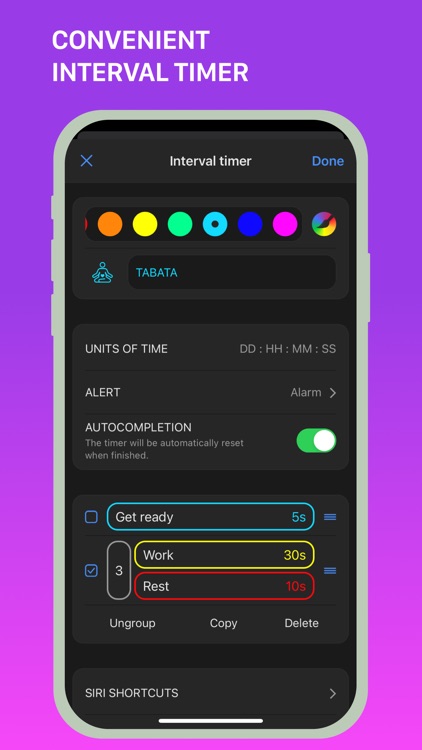 MultiTimer: Multiple timers
