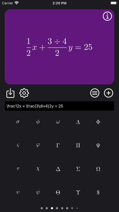 Latex Equation Editorのおすすめ画像8