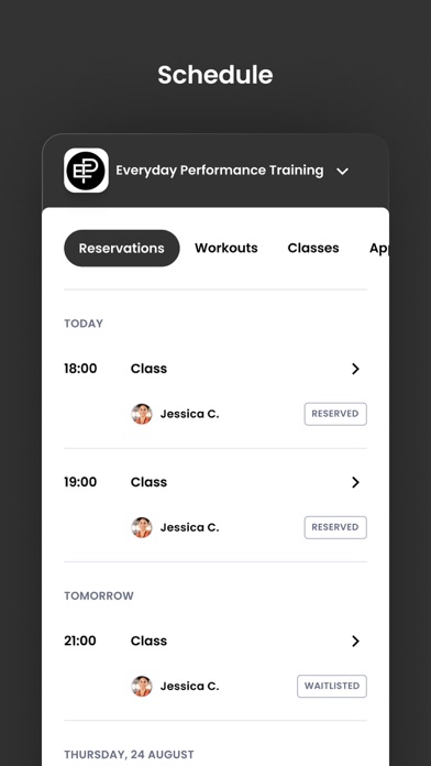 Everyday Performance Training Screenshot