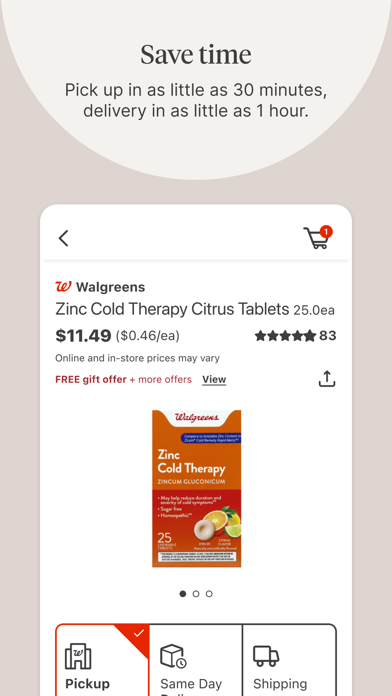 Walgreens Screenshot