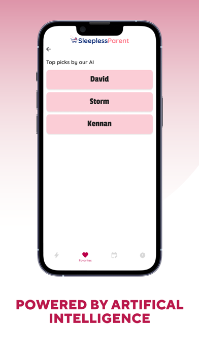 AI Baby Name Generator Screenshot
