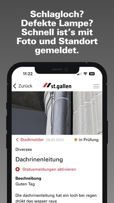 Stadt St.Gallen Screenshot