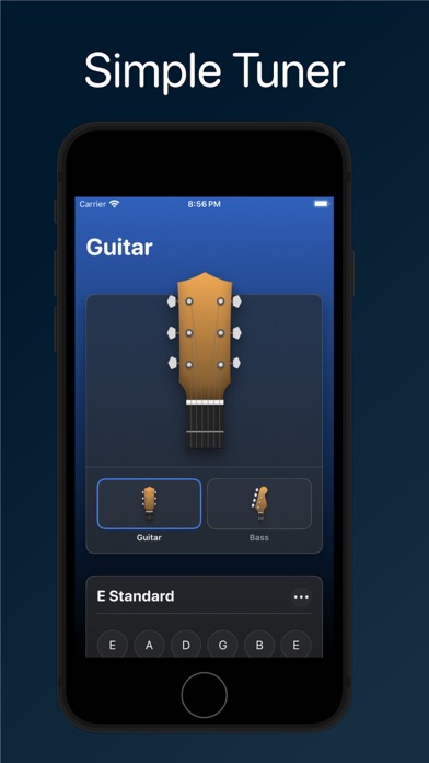 AccuTune Guitar Tuner Screenshot