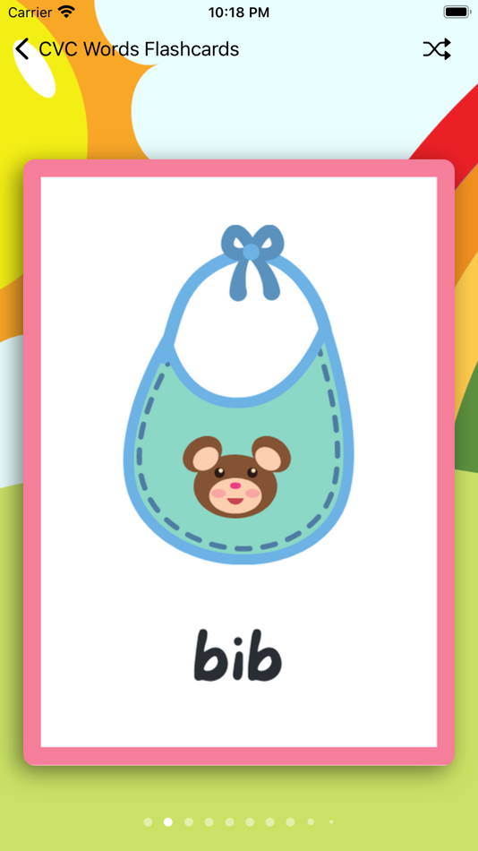 #5. CVC Words Flashcards (iOS) 由: SCRIPTREPUBLIC SOFTWARE DEVELOPMENT SERVICES