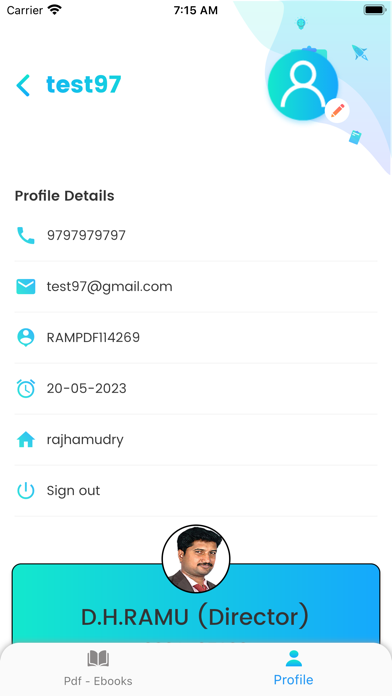 Ramu Spoken English Ebooks Screenshot