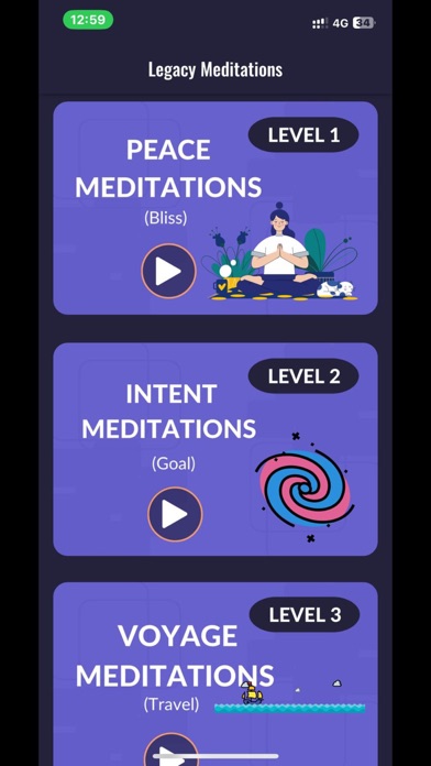 Screenshot #1 pour Legacy Meditations