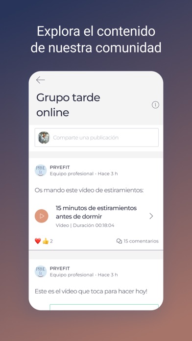 PRYEFIT Screenshot