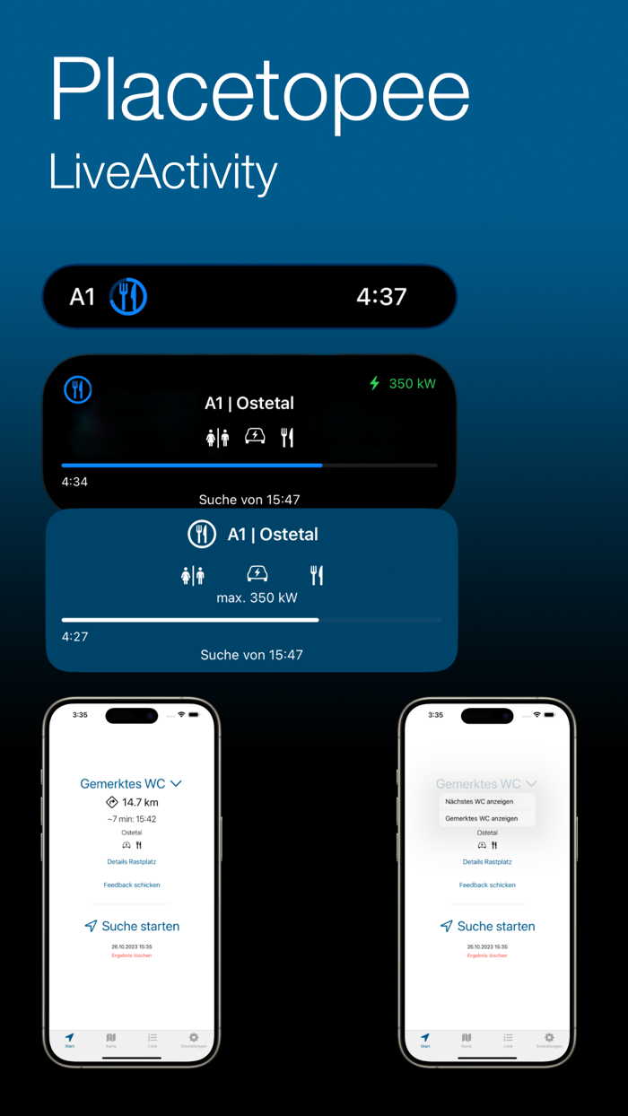 Place to Pee - Autobahn WC