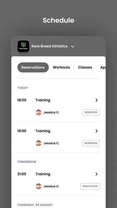 Rare Breed Athletics Screenshot