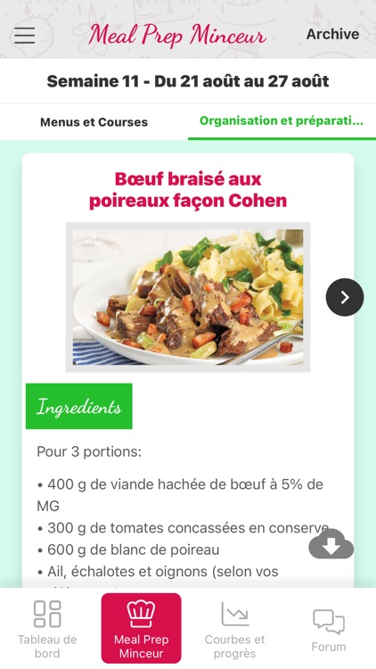 Meal Prep Minceur screenshot-4