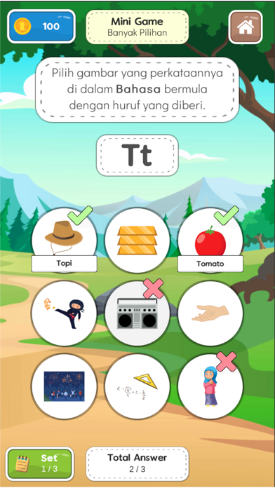 Belajar ABC Dwibahasa + Suara Screenshot