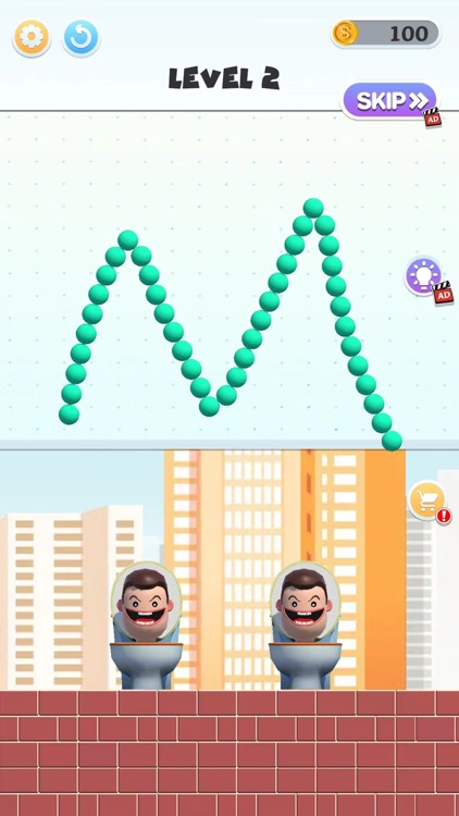 Toilet Monster：Knock down