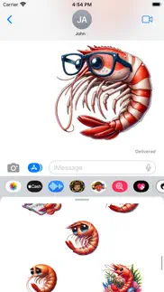 How to cancel & delete shrimp stickers 1