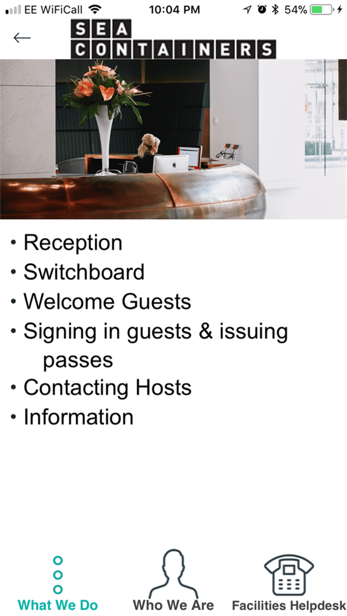 Sea Containers Facilities