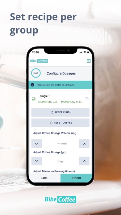 BibeCoffee Configurator Screenshot
