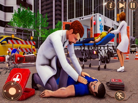 消防車緊急本部レスキューディスパッチャー：911消防士ゲームのおすすめ画像1