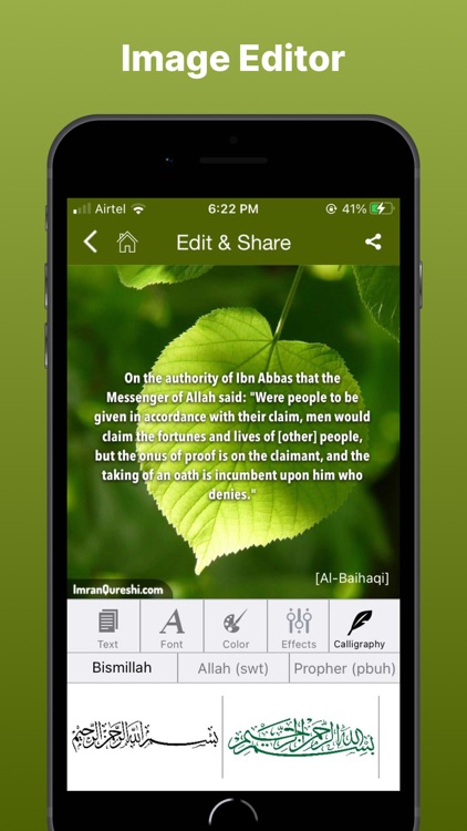 Daily Hadith Islamic App
