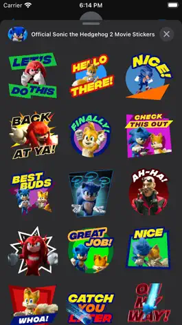 Game screenshot Sonic 2 Movie Stickers mod apk