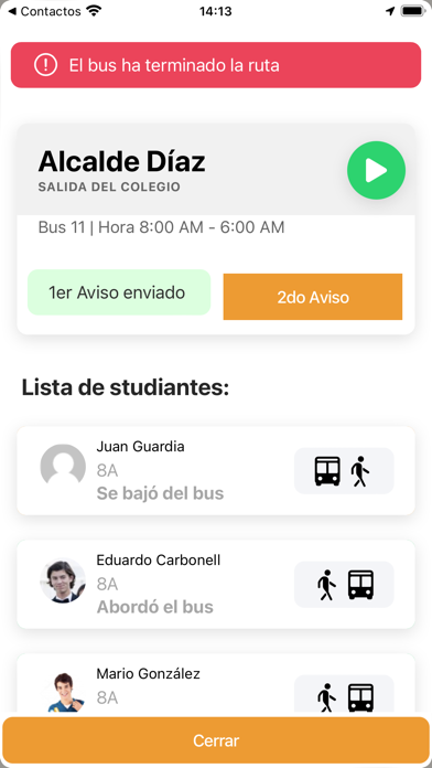 Seduca Tracker Screenshot