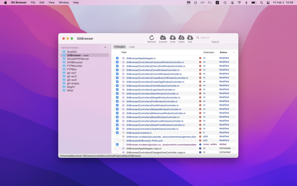 Git Browser - 1.2 - (macOS)
