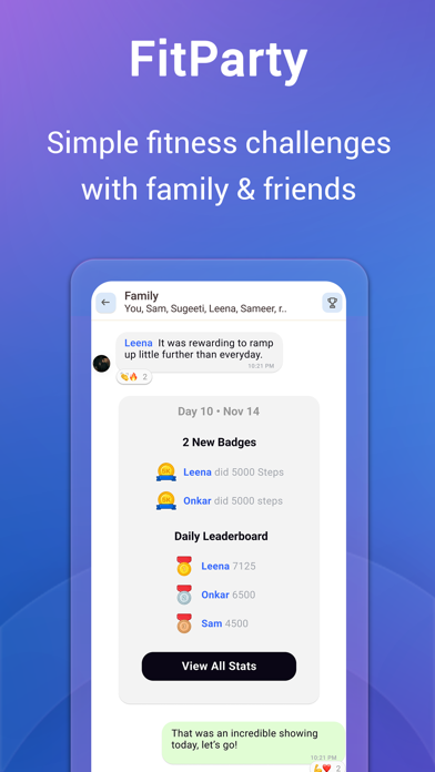 FitParty - Stay Fit Screenshot