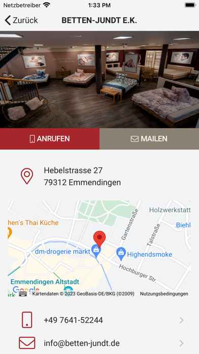 Betten-Jundt - gut schlafen Screenshot