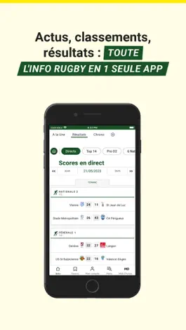 Game screenshot Rugbyrama - Midi Olympique apk