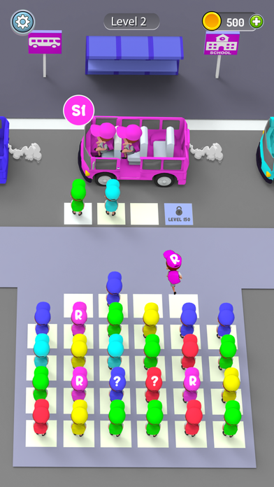 School Bus Jam - Sorting Gamesのおすすめ画像4