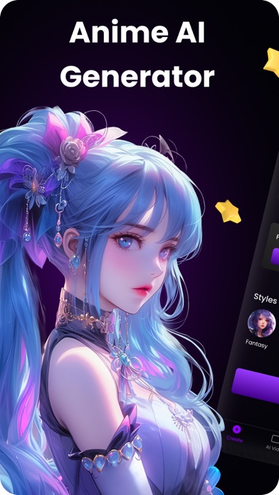 PixAI : Anime AI Art Generator Screenshot