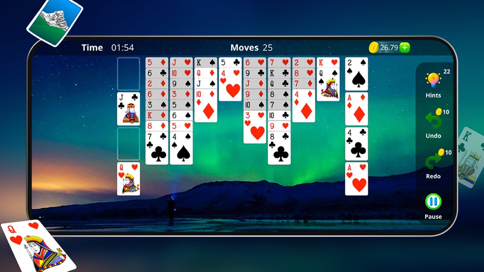 #2. Solitaire - 4 in 1 Solitaire (iOS) 由: Yarsa Labs