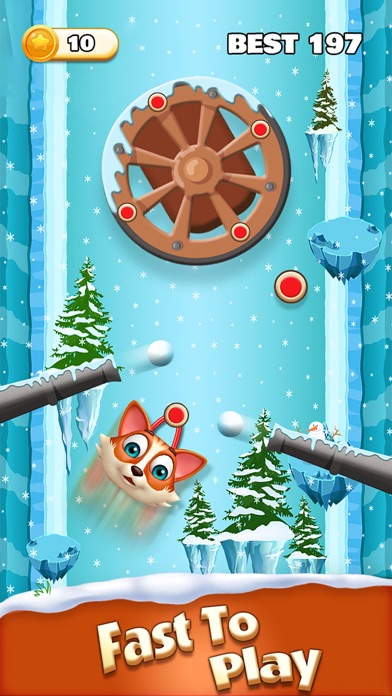 Slingshot Puppy: Flying Arcade Screenshot