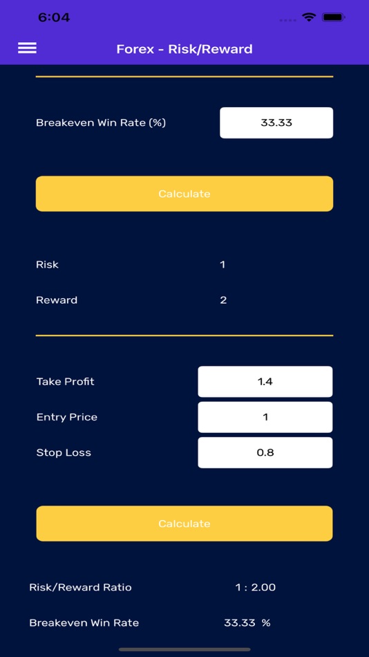 #8. Risk Reward Calculator (macOS) 由: Smart Trading Software ltd