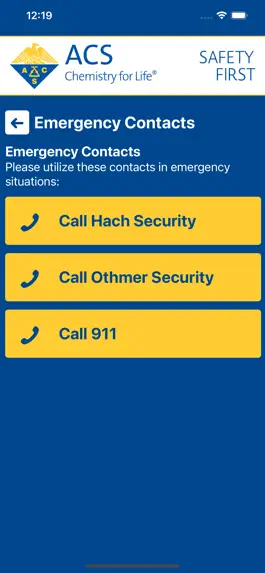 Game screenshot ACS Safety First apk