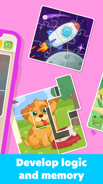 Kids puzzle games 3+ year olds Screenshot