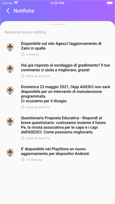 AGESCI Screenshot