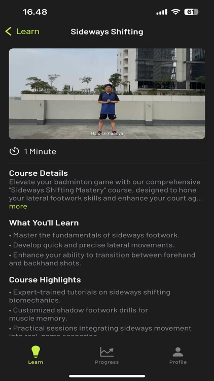 CourtSense: Badminton Training screenshot-5