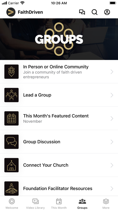 Faith Driven Entrepreneur Screenshot