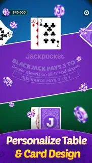 jackpocket blackjack iphone screenshot 3