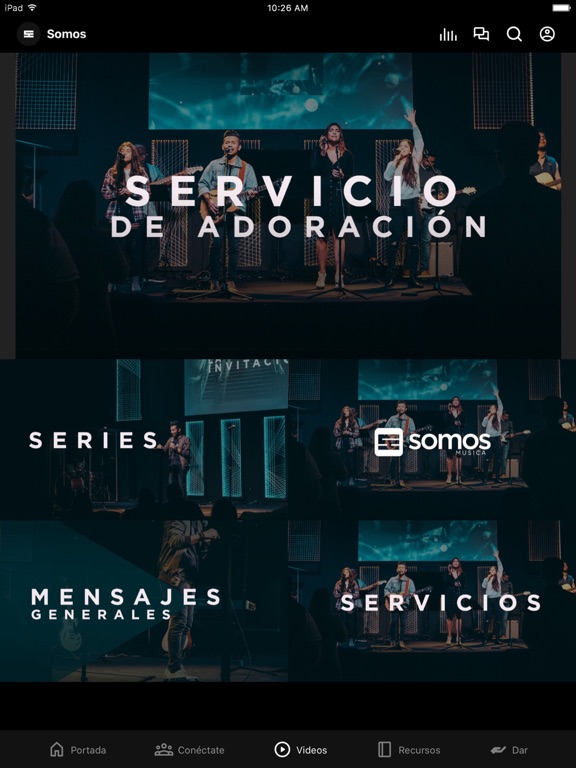 Somos Ecclesia iPad screenshot 3 - Education app