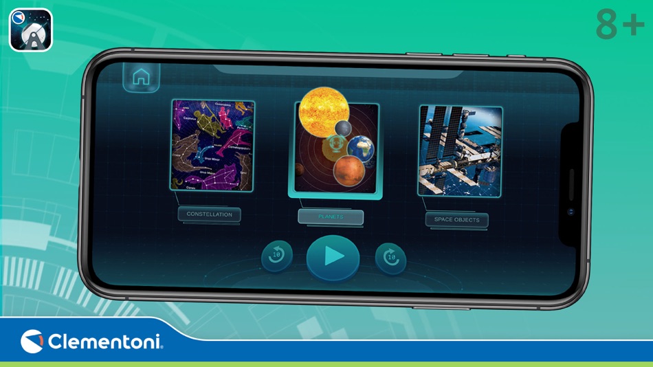 #4. Planetarium Projector (iOS) Podle: Clementoni S.p.A.
