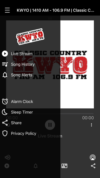 KWYO - Classic Country Screenshot