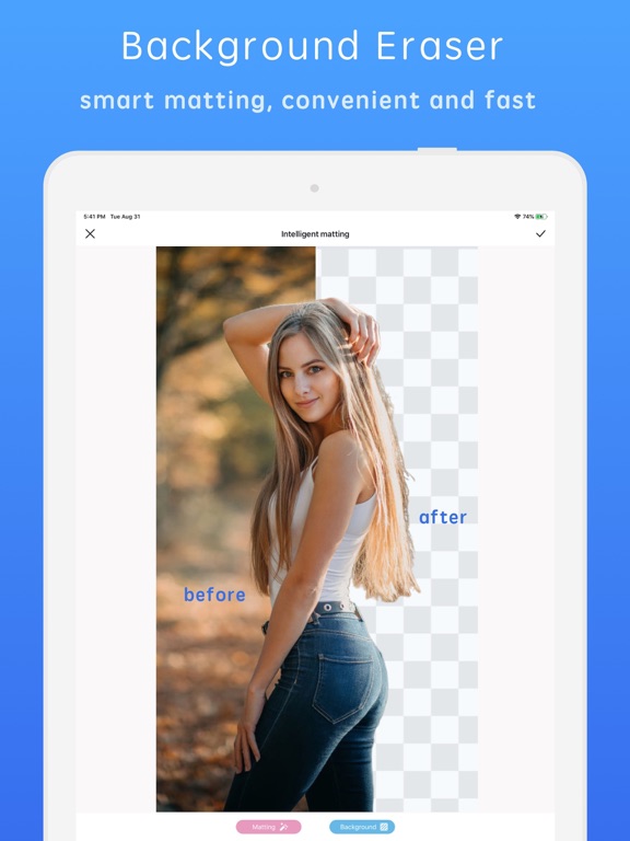 Screenshot #4 pour Photo Retouch-erase background