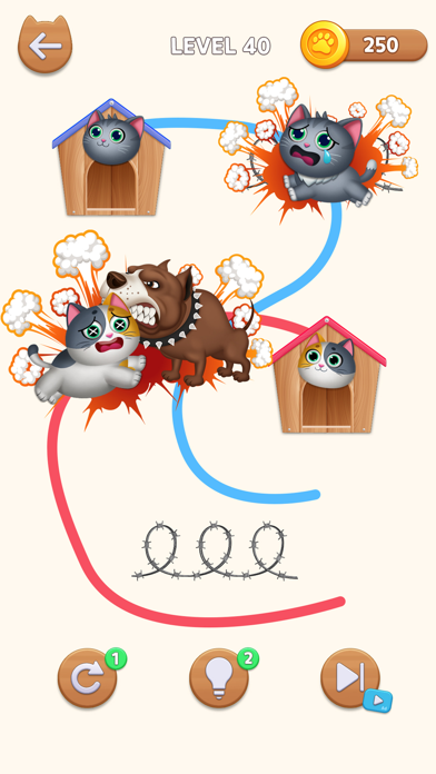 Cat Rush - Draw to Home Screenshot