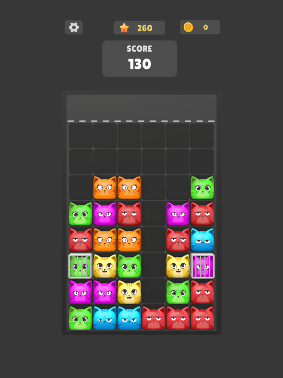 Screenshot #5 pour Cat Merge Mania